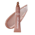 MCoBeauty Peptide Lip Treatment - Latte, Creamy Coffee - Tinted Plumping Balm Gloss - Hydrating Cream Oil Formula with Shea Butter & Peptides for Soft Plump Lips - Vegan & Cruelty Free