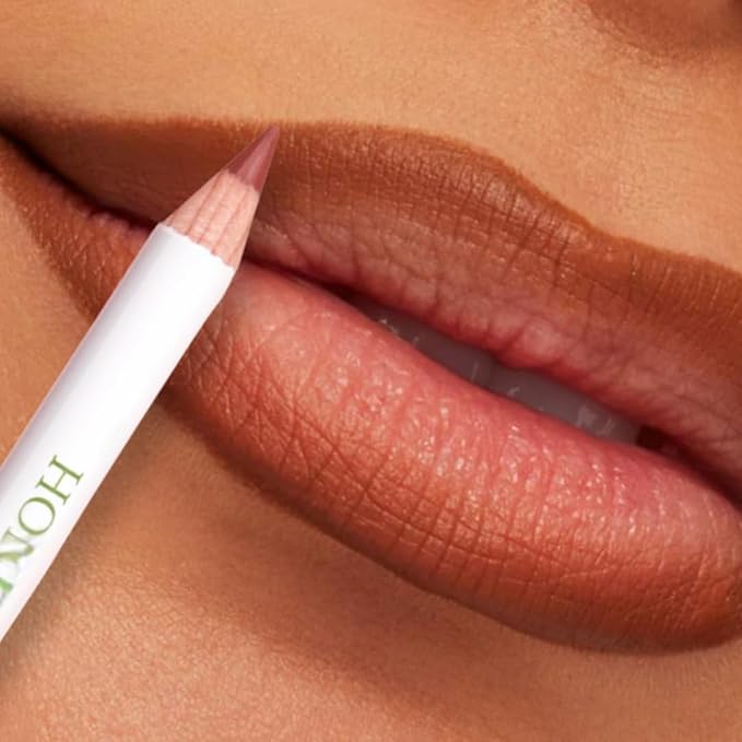 Honeybee Gardens Irresistible Lip Liner Pencil– Island Spice Rosey Cinnamon, Long-Lasting Lip Pencil for Women, Smooth Precision Application, Vegan Makeup Lip Products, Gluten & Paraben-Free, 0.04oz