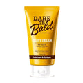 Dare 2B Bald Shaving Cream for Sensitive Skin Men | Natural Shaving Cream with Argan Oil, Shea Butter, Cocoa Butter & Tea Tree Oil | Bald Head Shave Lotion | Rich Hydration and Moisture - 5.0 OZ