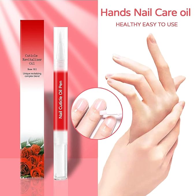 8pcs Cuticle Oil Pens Cuticle Nail Oil Cuticle Nail Nutrition Cuticle OilPen for Nails Moist Nail Repair Nail Care Essential OilMoist