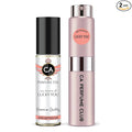 CA Perfume Duo Impression of Lucky You For Women Perfume Layering Set Long Lasting Travel Size EDP + Body Oil Roll-On Bottle 0.27 Fl Oz+0.33 Fl Oz