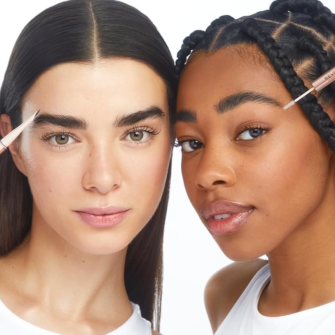 Revolution, Fluffy Brow Filter Duo, 2-in-1 Eyebrow Pencil & Gel, Enhances & Shapes Brows, Vegan & Cruelty Free, Ash Brown, 1 piece (Pack of 2)