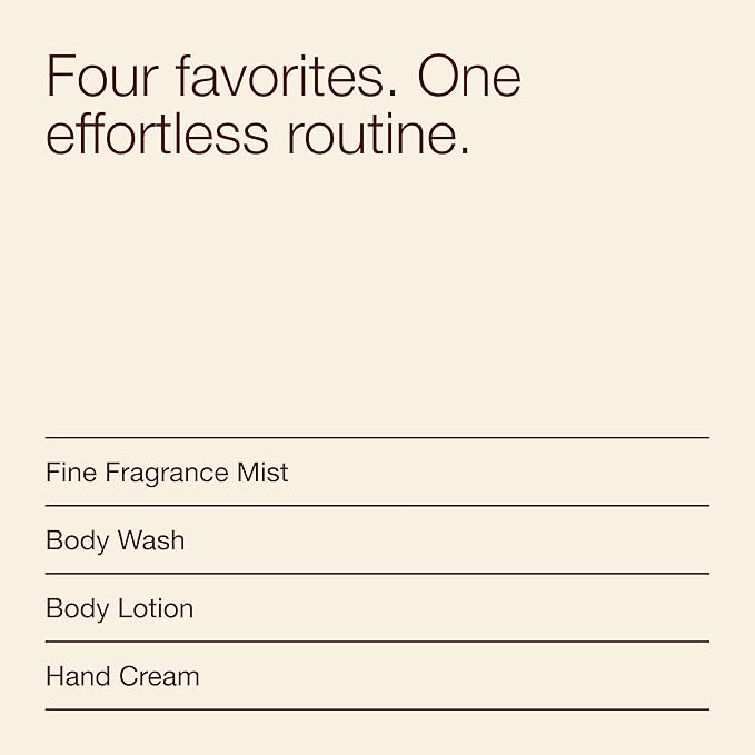 Bath & Body Works Champagne Toast Gift Set with Body Wash, Fine Fragrance Mist, Lotion, & Hand Cream – Personal Care Collection for Gifts or Individual Use, Champagne & Sparkling Berry Scent - 1 Pack
