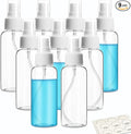 9 Pack Small Spray Bottle, 2.7oz/80ml Travel Spray Bottle, Empty Fine Mist Spray Bottles, Refillable Mini Spray Bottles with Labels
