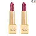 Oulac Metallic Purple Lipstick Set - 2PCS Vegan Lightweight Hydrating Formula with High Impact Lip Color for Full Coverage Lip Makeup, Christmas Gifts for Women, 03+14
