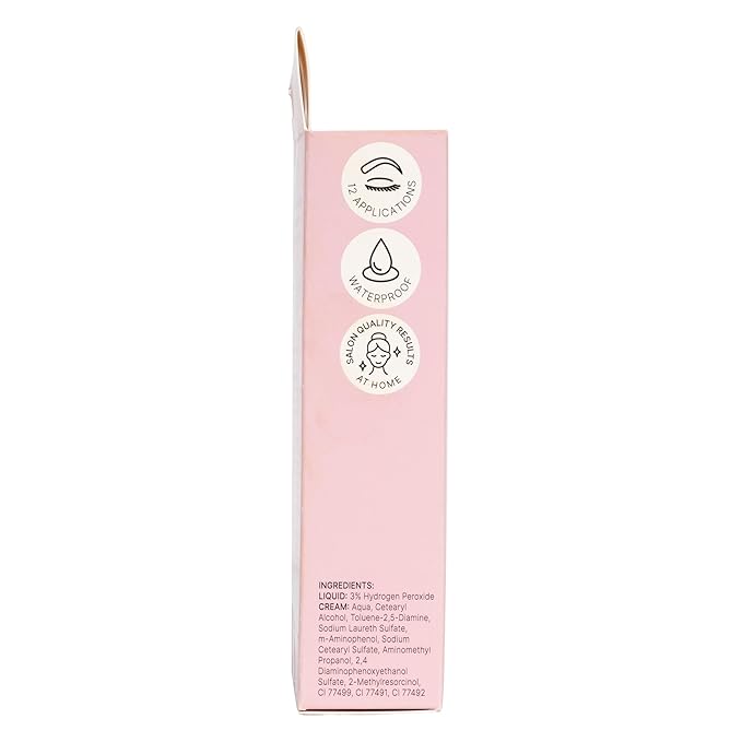 1000 Hour Professional Formula Lash & Brow Kit - Defined Brows w/a Long-Lasting Formula with Eyebrow Mascara - Brow Gel for Stunning Brows that Last Up To 6 Weeks with 12 Applications - Brown Black