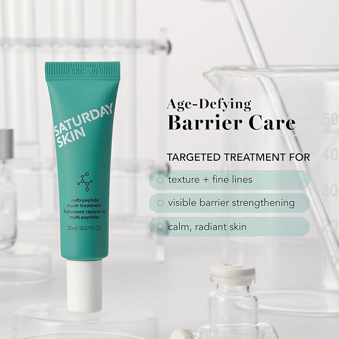 Multi-Peptide Repair Treatment Advanced Anti-Aging Barrier Repair Cream with CHA-Peptosome Technology Ceramides & Panthenol Smooth Fine Lines, Strengthen Skin Barrier Korean Skincare (20ml)