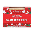 Rinse Bath & Body Warm Apple Handmade Soap - Shea & Cocoa Butter | Delicios Warm Apple Scent | Essential Oils | Vegan Friendly | 4.25oz