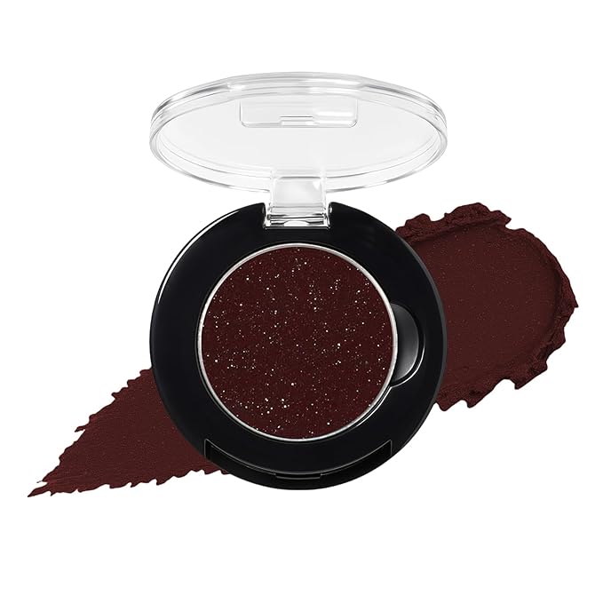 Refillable Eyeshadow Palette - Matte/Glitter/Duo-Chrome Pressed Powder & Cream Formula, Neutral/Shimmer/Smokey Multichrome, Travel-Friendly Iron Pan Refills (ShImmer, D87)