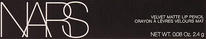 NARS Velvet Matte Lip Pencil, Famous Red, 0.08 Ounce