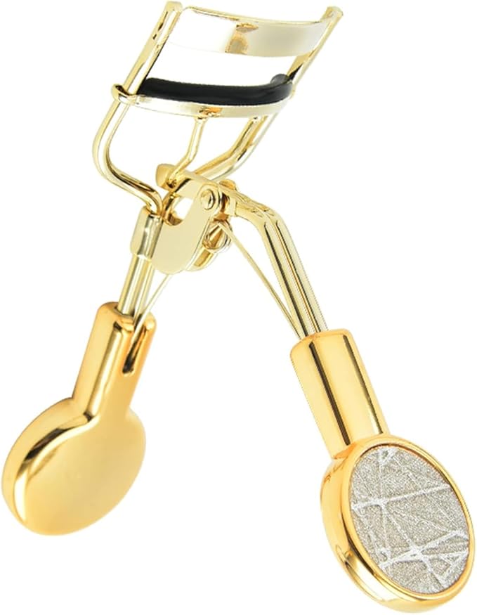 Gold Eyelash Curler Eyelash Curler Tweezers Does Not Hurt Eyelashes Long-Lasting Curling Eye Makeup Cosmetic Tool