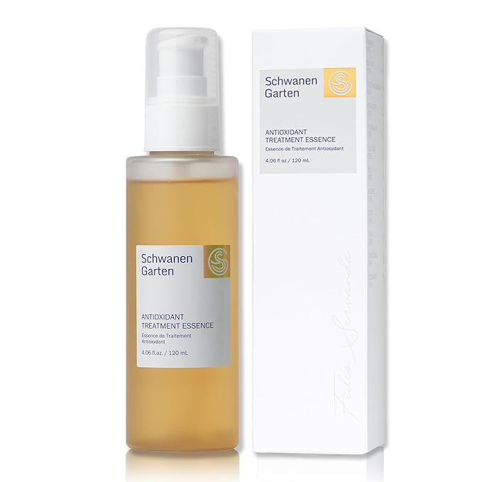 Schwanen Garten Antioxidant Treatment Essence, Skin Balancing Toner for face with Centella Asiatica, Hydrating, Soothing, Korean Skin Care 4.06 fl.oz 120ml