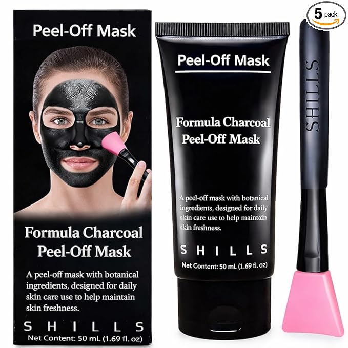 SHILLS Peel Off Mask With A Pink Brush