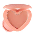 lilybyred Luv Beam Cheek Balm | Heart-Shaped Korean Cream Blush, Semi-Matte Finish, Long-Lasting, Blendable & Buildable, Soft Creamy Texture, Lightweight, Natural Flush, 0.12 oz. (17 Coral Peach)