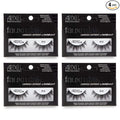 Ardell Faux Mink Lashes 810 - Black, Natural Volume False Eyelashes for Fullness & Length, 4 Pack