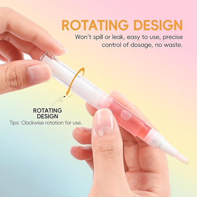 COSCELIA 16 PCS Cuticle Oil Pen for Nails Cuticle Revitalizer Oil Pens Set Nail Care Nourishment Treatment Moisturized Repair Pen Bulk Manicure Tools for Gel Nails Gifts for Women