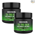 Viking Revolution Tea Tree Oil Cream - Super Balm Athletes Foot Cream - for Eczema, Jock Itch, Ringworm, Nail Treatment - Soothing Skin Moisturizer for Itchy, Scaly, Cracked Skin, 2 Ounce (Pack of 2)