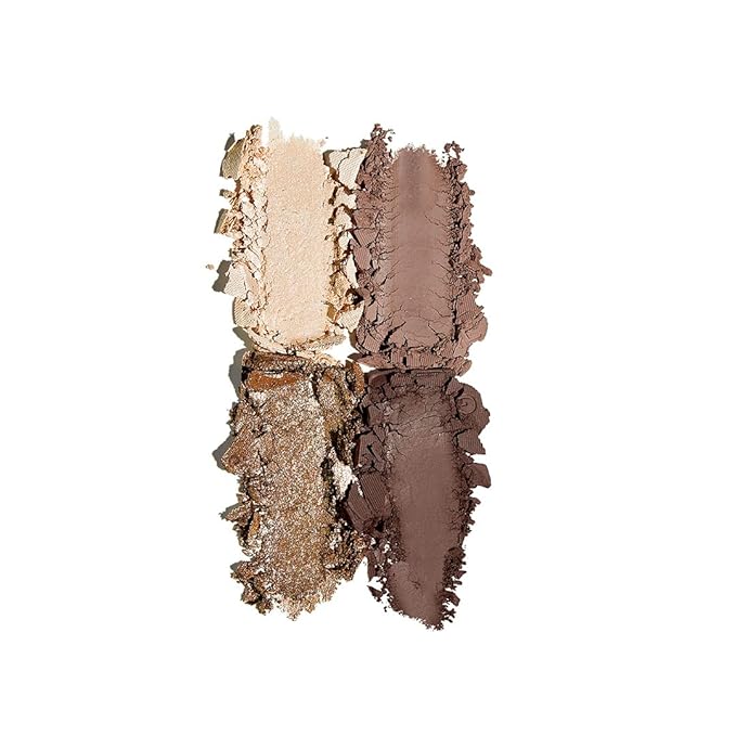 Sigma Beauty Tiramisu Eyeshadow Quad — Makeup Eyeshadow Quad with a Buttery Soft Formula and Buildable, Blendable Shades for a Flawless Eye Look, Designed for All Day Wear