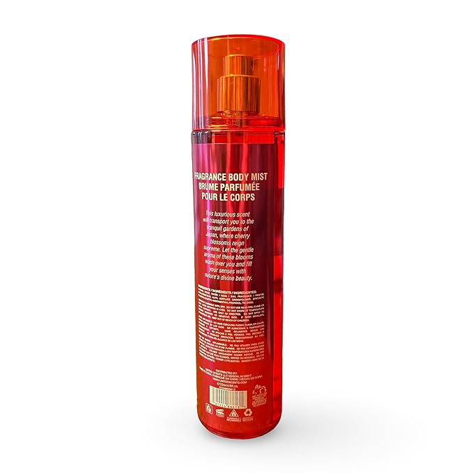 ORIENTAL CHERRY BLOSSOM Fragrance Body Mist, 8 Fl Oz