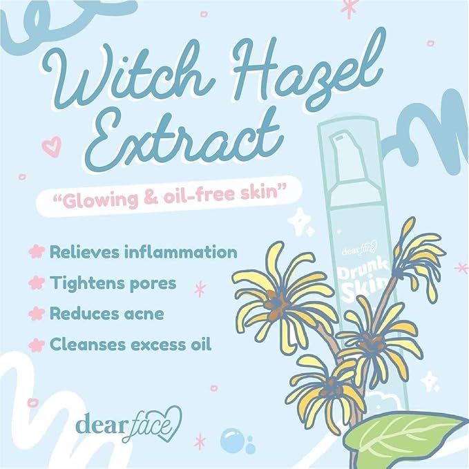 Drunk Skin Facial Wash, 100ml, 3.4 Fl Oz (Pack of 1)