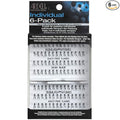 Ardell Individual Lashes - Short Black, DIY Lash Clusters, Knot-Free Cluster Eyelash Extensions, Customizable Lash Extension, 6 Pack