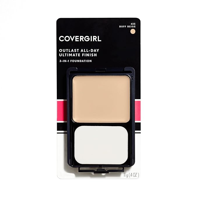 COVERGIRL Outlast All-Day Ultimate Finish Foundation, Buff Beige 425