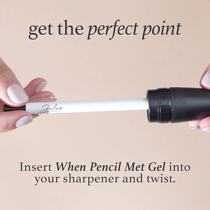 Julep When Pencil Met Gel Sharpenable Multi-Use Longwear Eyeliner Pencil - Blackest Black - Transfer-Proof - High Performance Liner