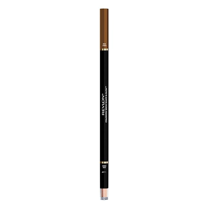 Revlon Colorstay Shape & Glow Eye Brow Marker and Highlighter, Soft Brown (0.02 Oz (Marker), 0.008 Oz (Highlighter)),1 Count
