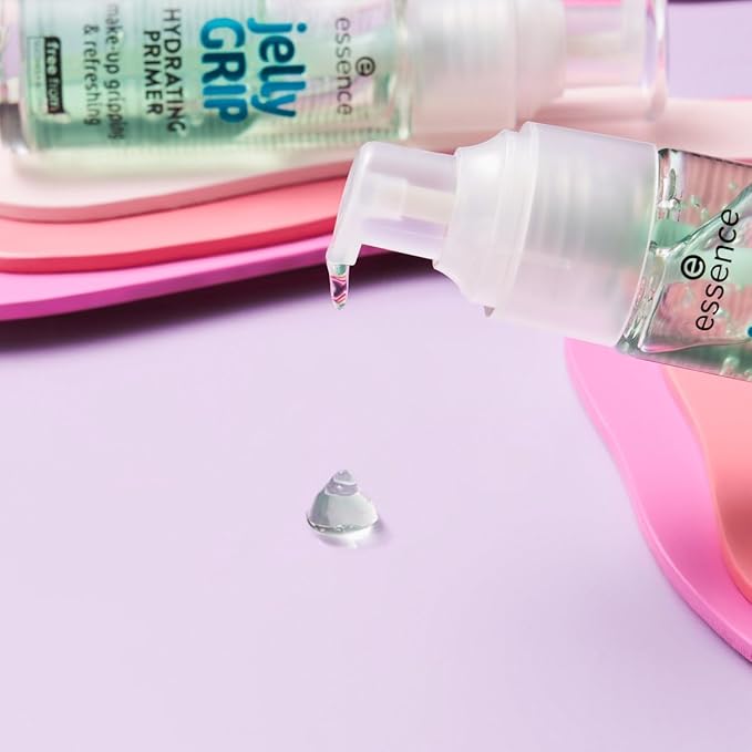 essence | Jelly Grip Hydrating Primer | Hydrates Skin & Grips Makeup for Long Lasting Performance | Vegan & Cruelty Free