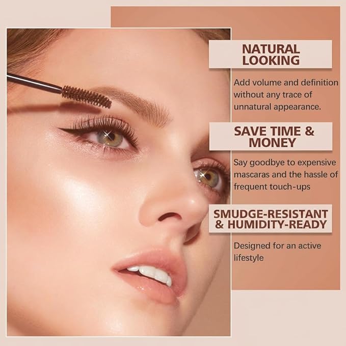 Lash Color Kit, At Home DIY Eyebrow & Eyelash Color Set, Instant Results with Natural Ingredients, Safe & Easy to Use, Temporary Color up to 2 Weeks 7ml (Black)