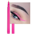 Liquid Eyeliner, Pink-Eyeliner Liquid, Long-lasting Colored Eyeliners, White Black Red Brown Green Purple Waterproof High-pigmented Colorful Eyeliners for Eye Makeup,1PC Pink