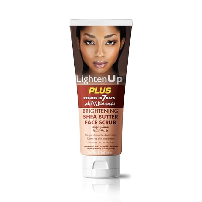 OMIC Lighten-Up LightenUp Brightening Face Wash - 4 fl oz / 118 ml - Face Scrub Exfoliator, Natural Shower Gel, with Coconut Oil, Papaya, Shea Butter for All Skin Types