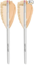 wet n wild Eyeshadow Brush, Precision Blending Application, Soft Synthetic Fibers, Ergonomic Handle for Comfortable Control (Pack of 2)