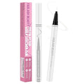 Eyeliner Liquid Eyeliner with Fine Brush for Smooth Application, Waterproof & Smudge-Proof Eye Liner, Long-Lasting Makeup, Highly Pigmented White Eyeliner Pencil, Cruelty-Free & Vegan, 0.6ml