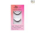 Lilly Lashes Self Adhesive Eyelashes (Half Lashes), No Lash Glue Needed, Body Heat Activated Press on Lashes, Reusable Self Adhesive Eyelashes Up to 5x, Easy to Apply & Remove (DreamChaser)