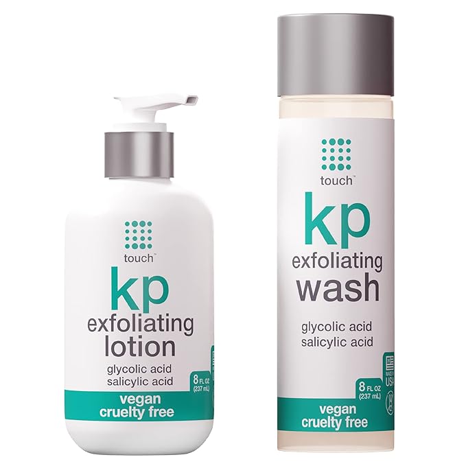 TOUCH KP Care Routine Set – Exfoliating Body Wash & Glycolic Lotion