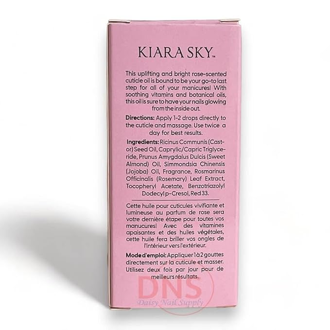 KIARA SKY Hydrating Nail and Cuticle Oil - Natural Rose Scent