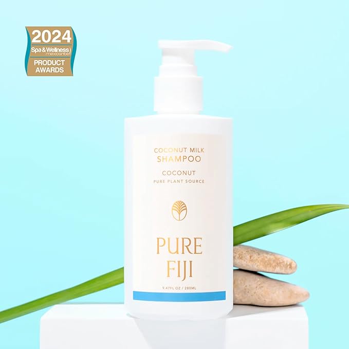 PURE FIJI Coconut Milk Shampoo, Coconut (9.47 Fl. Oz /280ml)