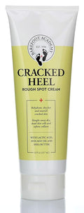 Barefoot Academy Heavy Duty Foot Care Scrub & Moisturizer Cream For Calluses, Dead Skin, Tough Heels, Cracked Heels, & Rough Spots On Feet, Skin Care For Feet, Large 8 Fl Oz (Cracked Heal Foot Cream)