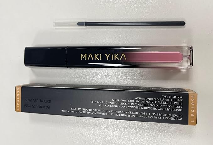 MAKI YIKA Pink Lipstick for Women Color Stay Long Lasting Lipsticks No Smudge Matte Liquid Lipstick Transferproof Cruelty-Free Lip Color for Mother's Day, Ice Pink