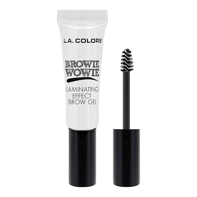 L.A. COLORS Browie Wowie Laminating Effect Brow Gel, Clear (Carded) CBBP774