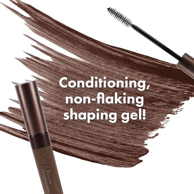 Sorme Cosmetics Get A Brow Gel, Dark Brown, 0.4 Ounce