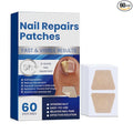 Toenail Fungus Treatment Extra Strength, 60Pcs Fungal Nail Patches for Damaged Nails, 8-Hour Nighttime Renewal & Natural Hydrogel Nail Repair Patches