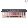 12 Colors Makeup Nude Colors Eyeshadow Palette Natural Nude Matte Shimmer Glitter Pigment Eye Shadow Pallete Set Waterproof Smokey Professional Beauty Makeup Kit (Matte Color A)