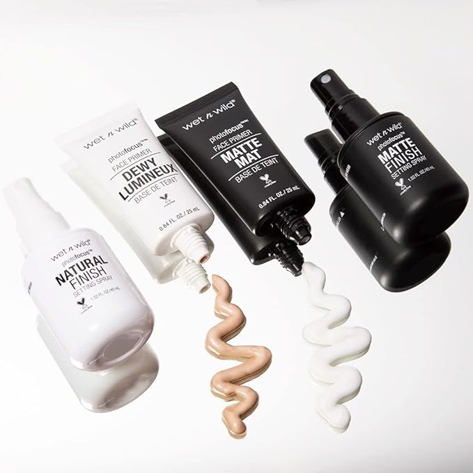 wet n wild Photo Focus Matte Face Primer - Partners in Prime,(Pack of 2)