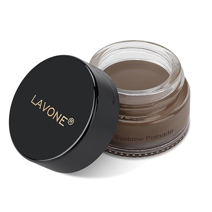 Eyebrow Pomade - Waterproof Brow Pomade for Long-lasting Results,Smudge Proof and Sweat Resistant Formula,Natural Eyebrow Makeup for All Skin Types and Tones - Soft Coffee