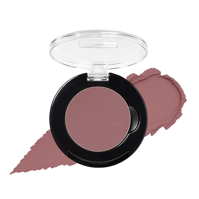 Refillable Eyeshadow Palette - Matte/Glitter/Duo-Chrome Pressed Powder & Cream Formula, Neutral/Shimmer/Smokey Multichrome, Travel-Friendly Iron Pan Refills (Matte, D69)