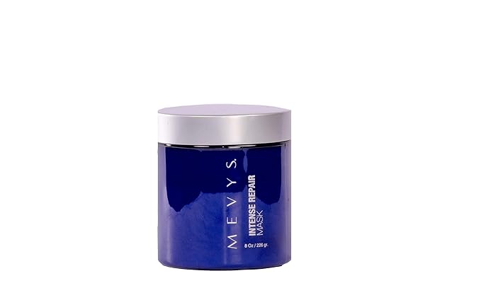 MEVYS Intense Repair Mask 8 Oz./ 236 ml, Repair Mask for Dry Damaged Hair, Intense Repair Hair Mask for Smoothness, Leave In Repair Hair Mask for Dehydrated Hair and Deep Conditioning Restoration