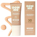 Dew Me | Tinted Mineral Sunscreen SPF 30 | Zinc Oxide Sunblock | Tinted Sunscreen For Face & Body | Golden Glow Dewy Finish | Dermatologist Developed Formula | Reef Safe Sunblock | 1.7oz