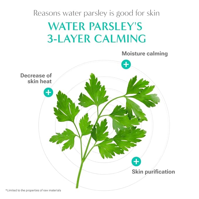 RATAPLAN Water Parsley Calming Cleanser, Acid-Balanced, BHA Salicylic Acid, Remove Sebum Harmful Bateria 5.07 fl.oz 150ml